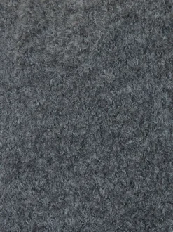 Threadbare Grey Fluffy Knitted Button Up Cardigan