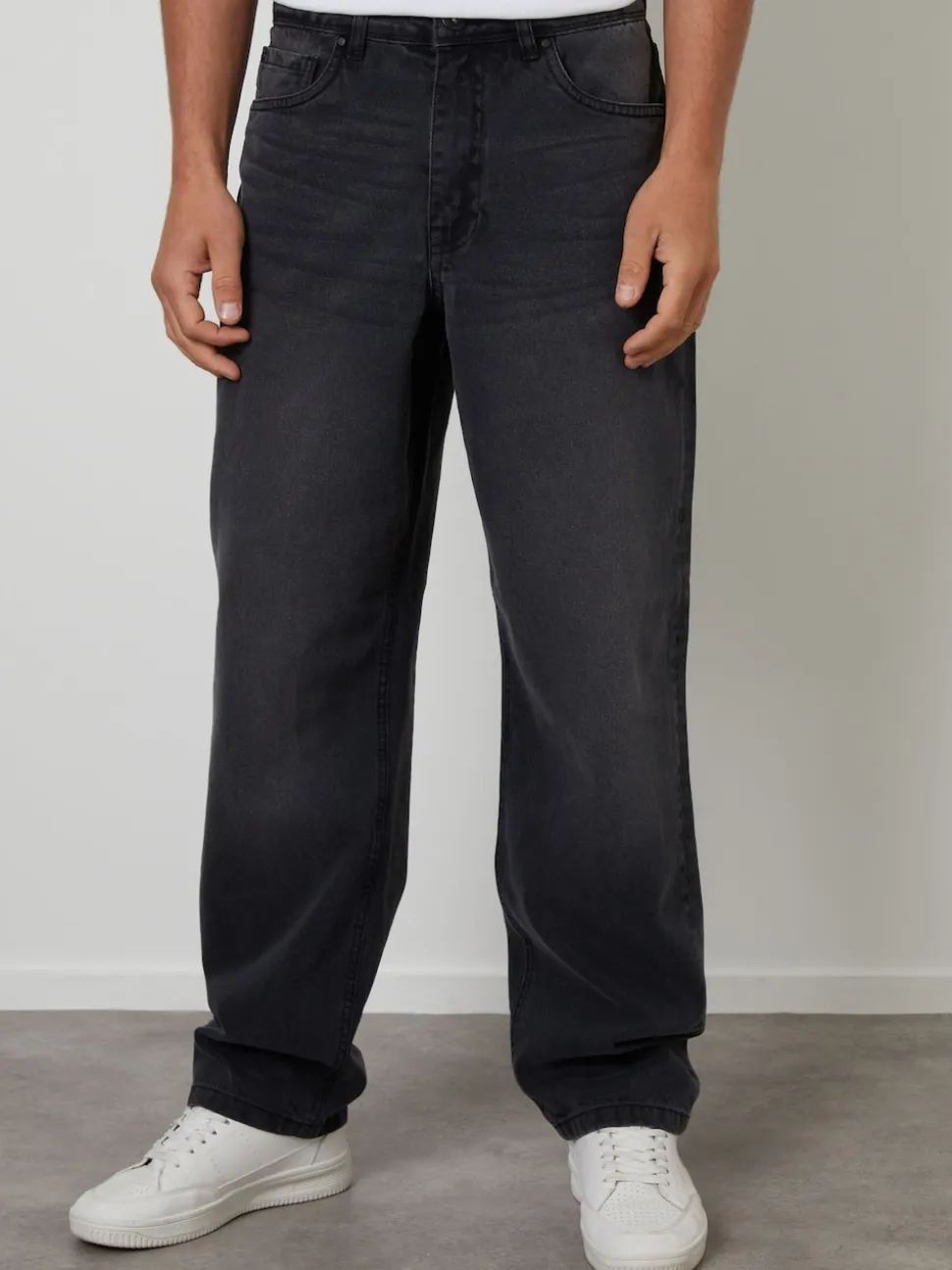 Threadbare Grey Loose Fit Jeans