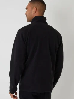 Threadbare Grey Quarter Zip Microfleece Sweatshirts 2 Pack