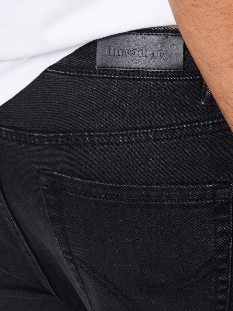 Threadbare Grey Wash Skinny Fit Jeans With Stretch