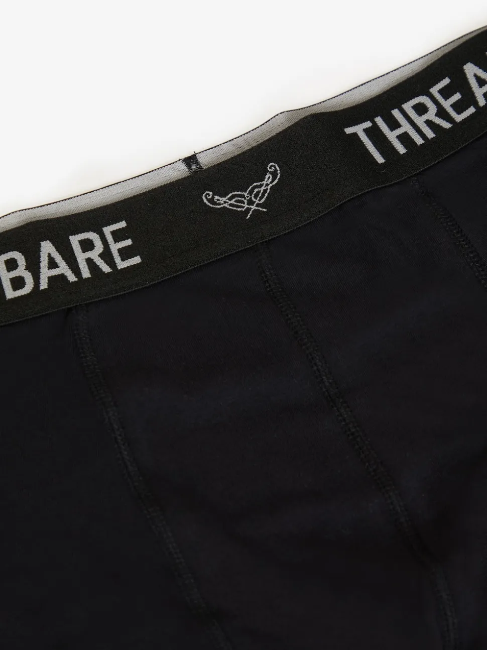 Threadbare Grey/Black Hipster Fit Boxer Shorts (5 Pack)