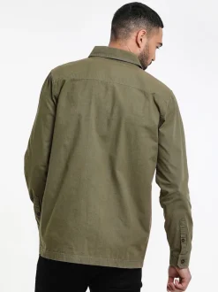 Threadbare Khaki Lightweight Jacket