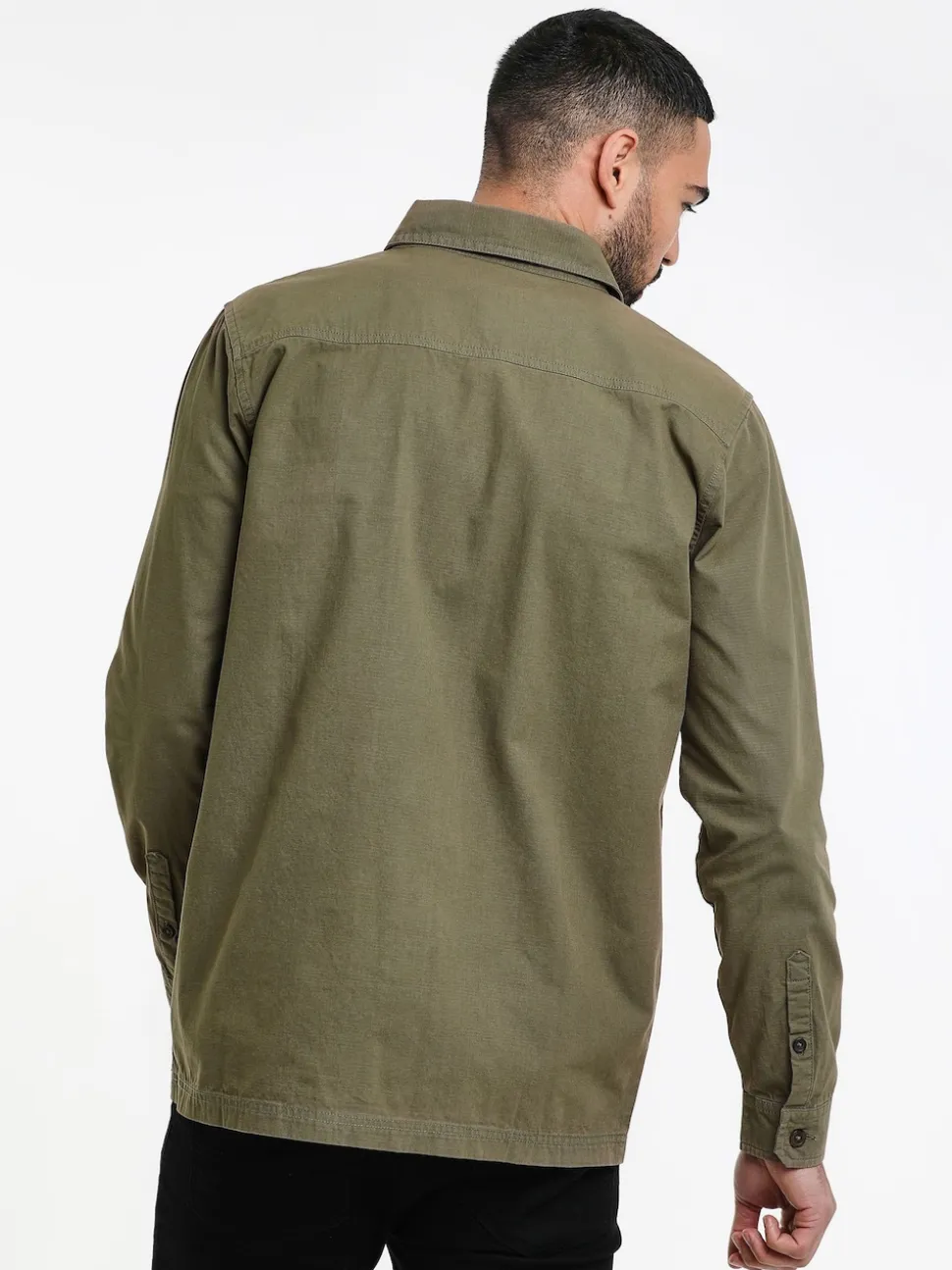 Threadbare Khaki Lightweight Jacket