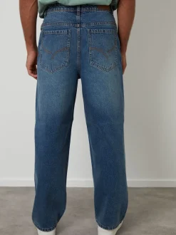 Threadbare Light Blue Baggy Fit Jeans