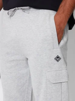Threadbare Light Grey Cargo Style Joggers