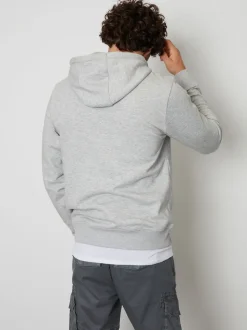 Threadbare Light Grey Hoodie