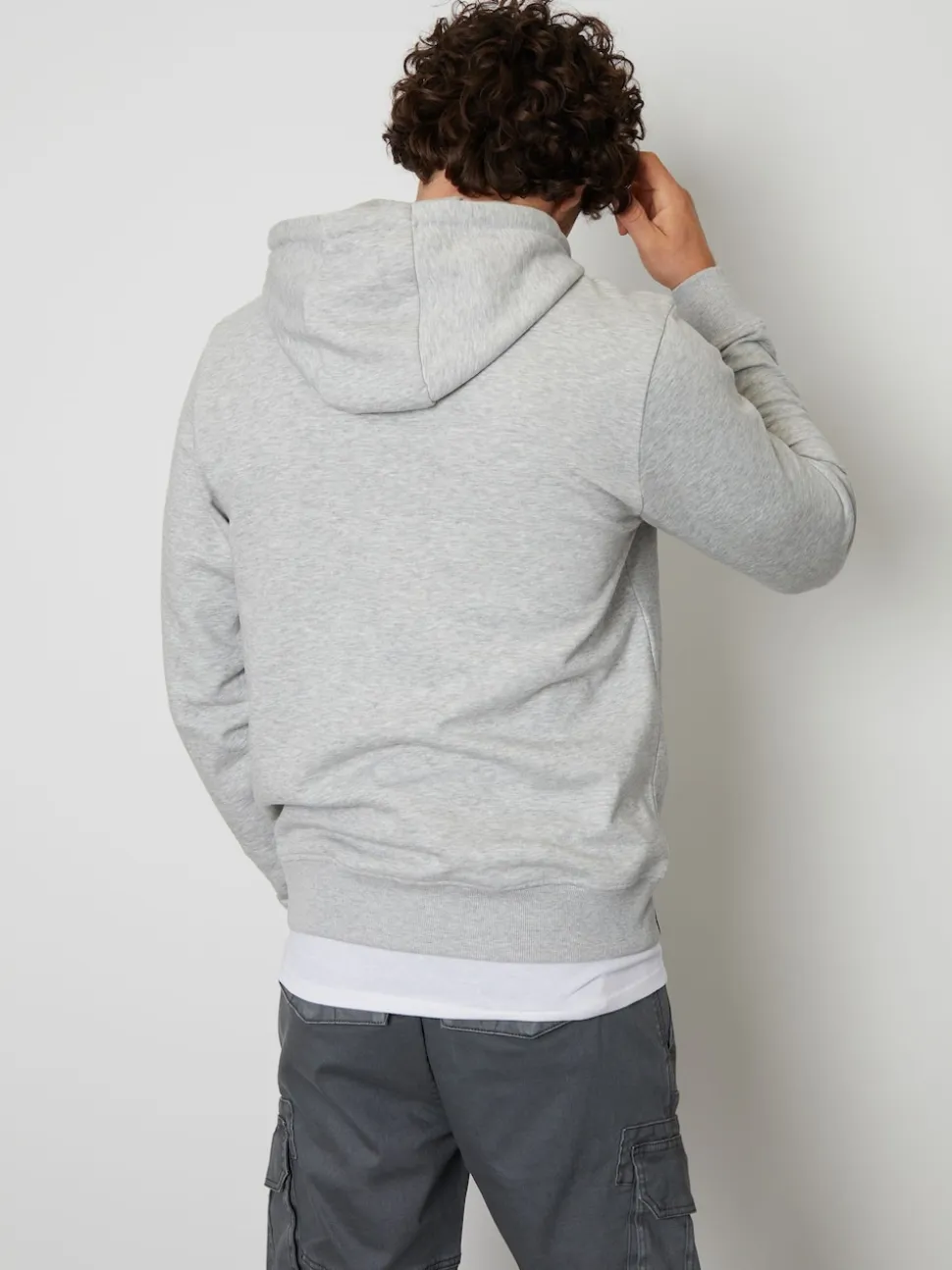 Threadbare Light Grey Hoodie