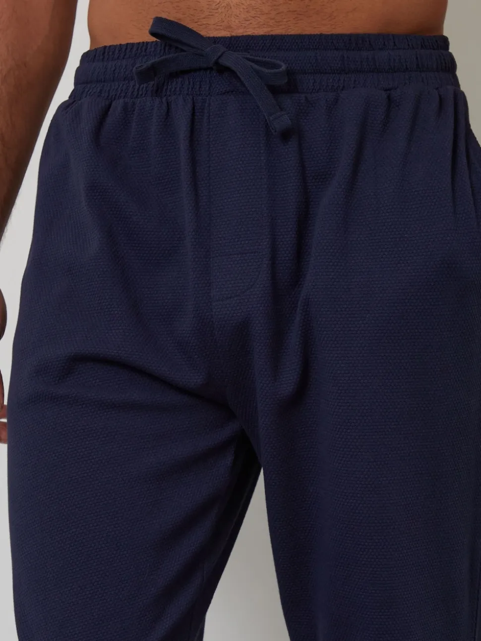 Threadbare Navy Blue Cotton Lounge Joggers 2 Pack