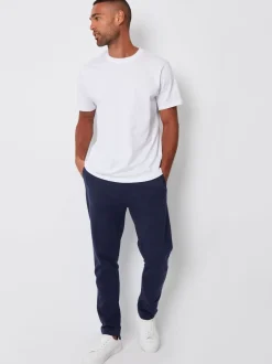 Threadbare Navy Blue Straight Leg Joggers