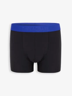 Threadbare Red/Blue/Purple Hipster Fit Boxer Shorts (5 Pack)