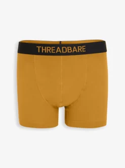 Threadbare Red/Blue/Yellow Hipster Fit Boxer Shorts (5 Pack)