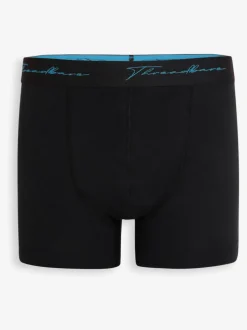 Threadbare Yellow/Blue/Orange Hipster Fit Boxer Shorts 3 Pack