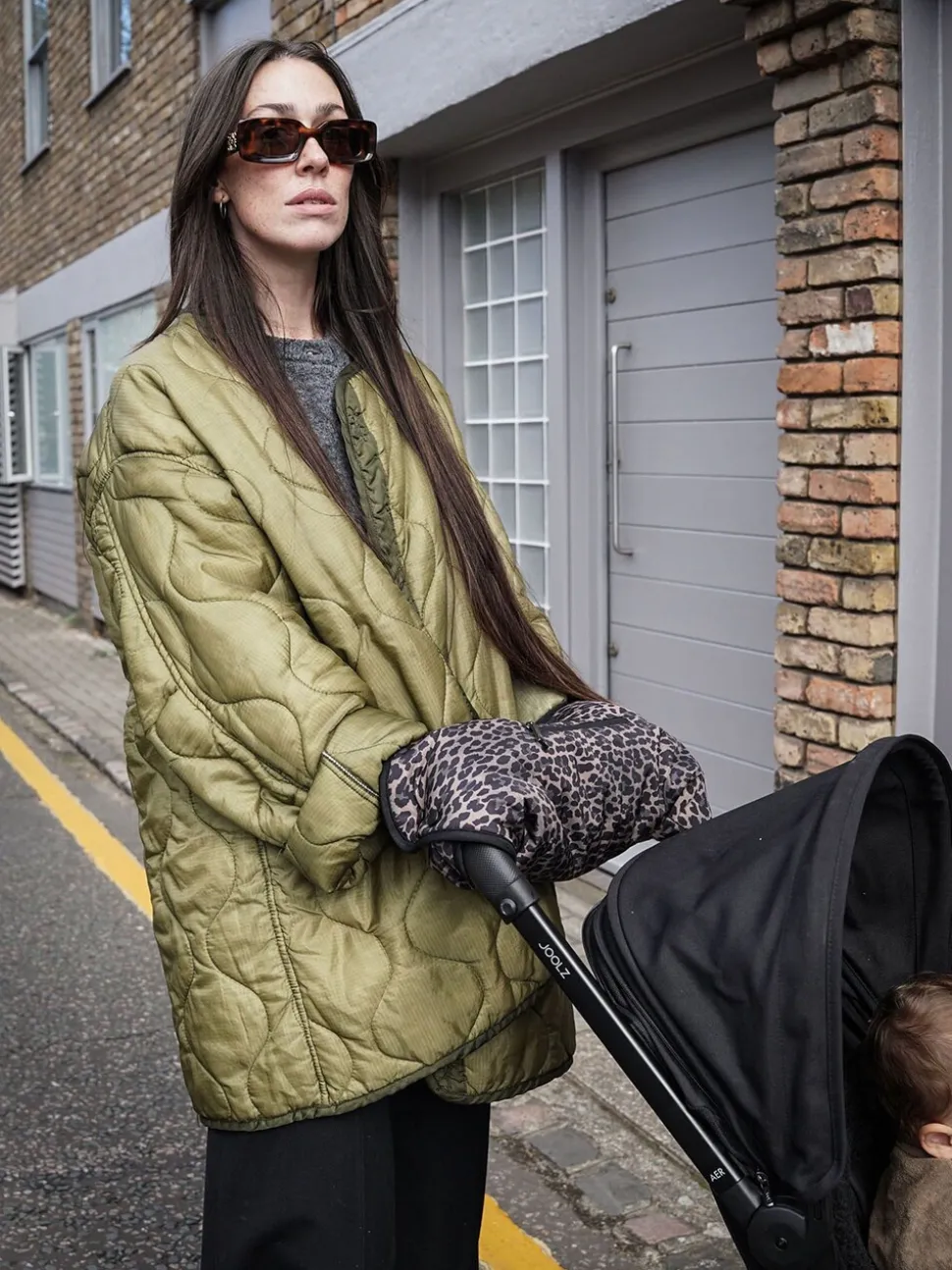 Tiba + Marl Brown Universal Buggy Handmuff