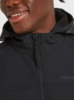 Tog 24 Black Chrome Feizor Softshell Hooded and Waterproof Jacket