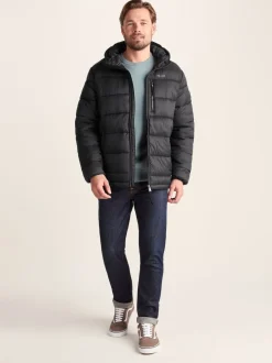 Tog 24 Black Maloney Hooded Padded Jacket