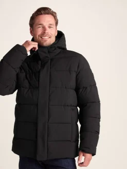 Tog 24 Black Mens Tunnard Padded Short Jacket