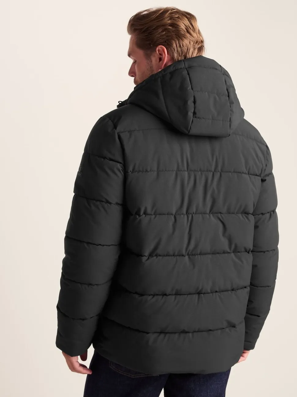 Tog 24 Black Mens Tunnard Padded Short Jacket