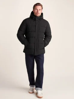 Tog 24 Black Mens Tunnard Padded Short Jacket