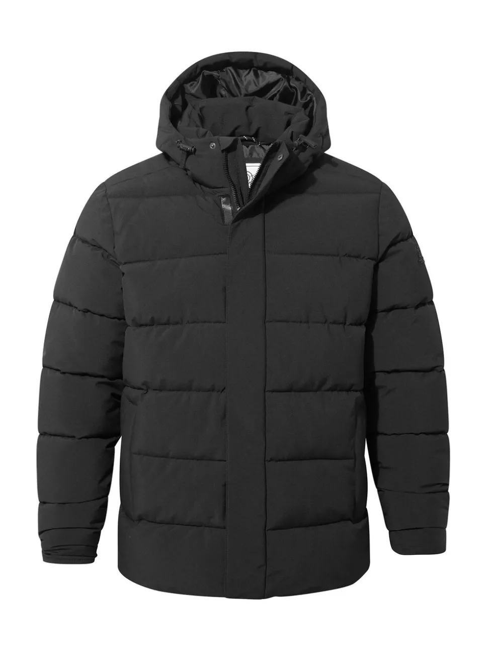 Tog 24 Black Mens Tunnard Padded Short Jacket