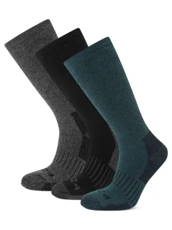 Tog 24 Black Mens Villach Trek Socks 3 Pack