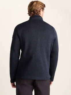 Tog 24 Blue Mens Cresswell Knitlook Fleece Jacket