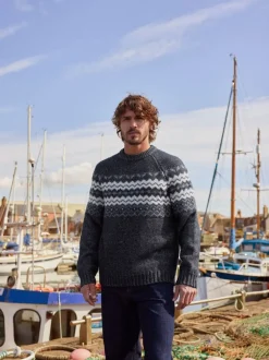 Tog 24 Blue Mens Michael Knitted Jumper