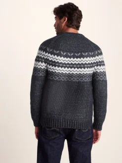 Tog 24 Blue Mens Michael Knitted Jumper
