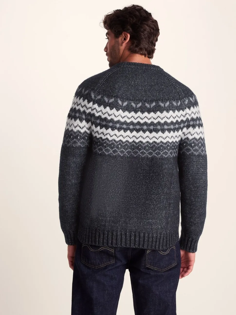 Tog 24 Blue Mens Michael Knitted Jumper