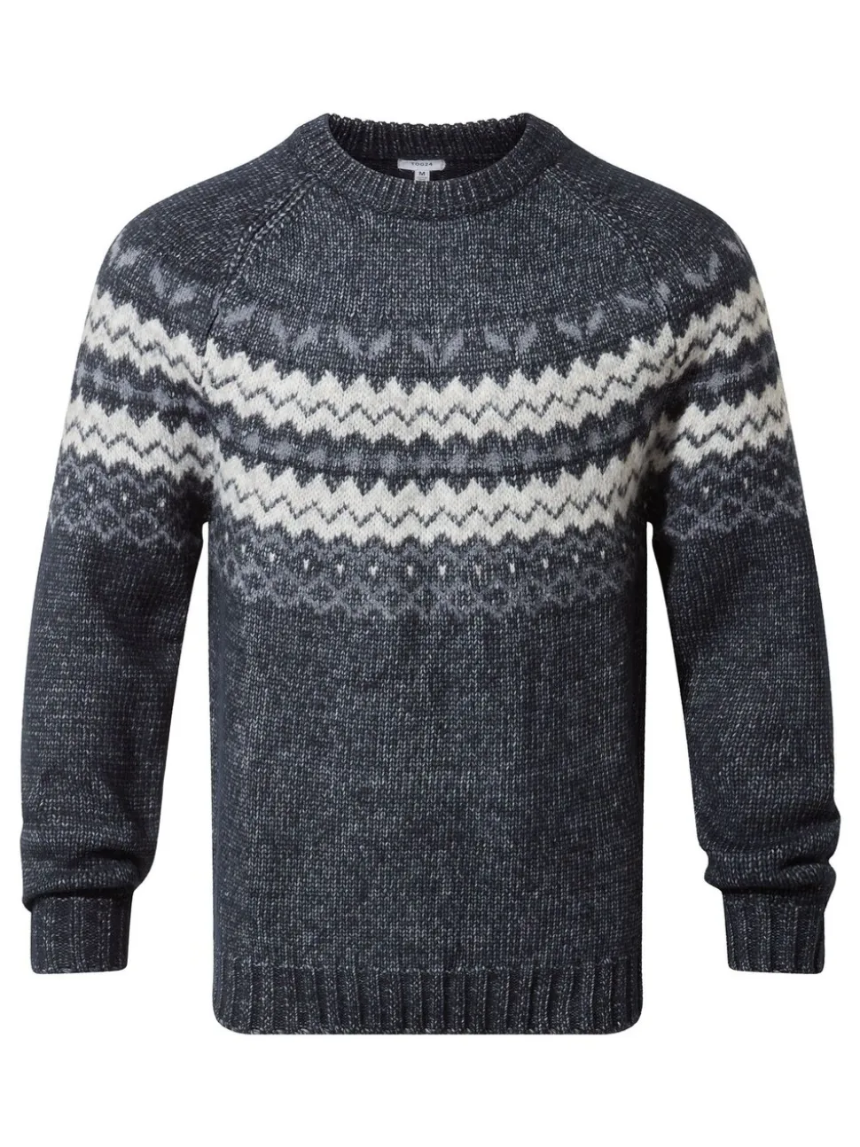 Tog 24 Blue Mens Michael Knitted Jumper