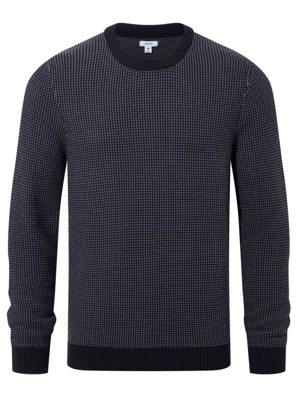 Tog 24 Blue Mens Richie Knitted Jumper
