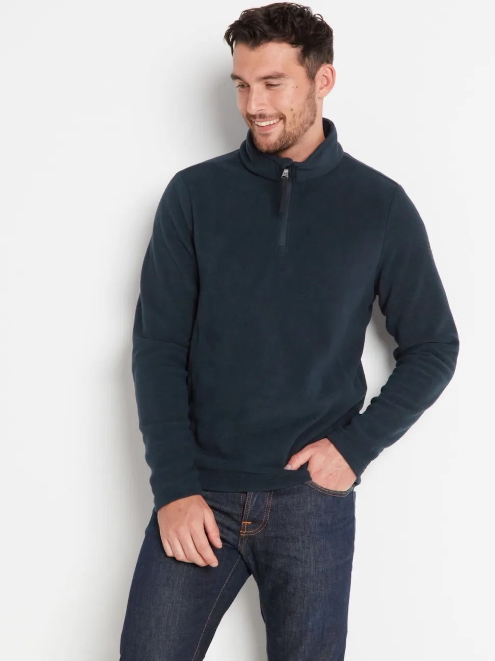 Tog 24 Blue Revive Quarter Zip Fleece