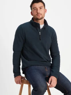 Tog 24 Blue Revive Quarter Zip Fleece