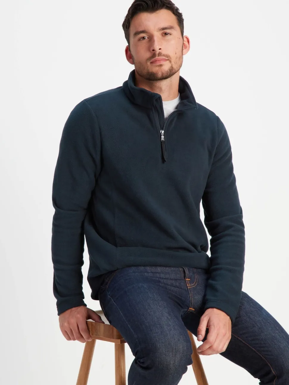 Tog 24 Blue Revive Quarter Zip Fleece