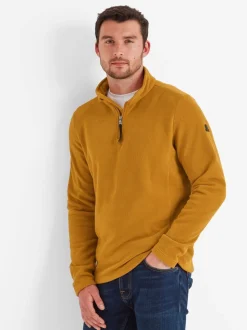 Tog 24 Brown Revive Quarter Zip Fleece