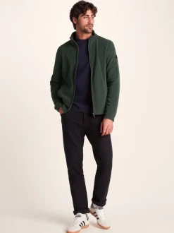 Tog 24 Dark Green Mens Revive Fleece Black Jacket