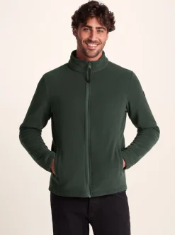 Tog 24 Dark Green Mens Revive Fleece Black Jacket