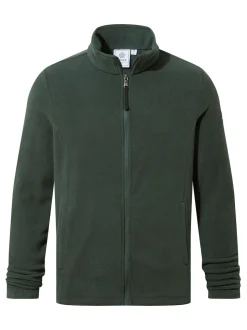 Tog 24 Dark Green Mens Revive Fleece Black Jacket
