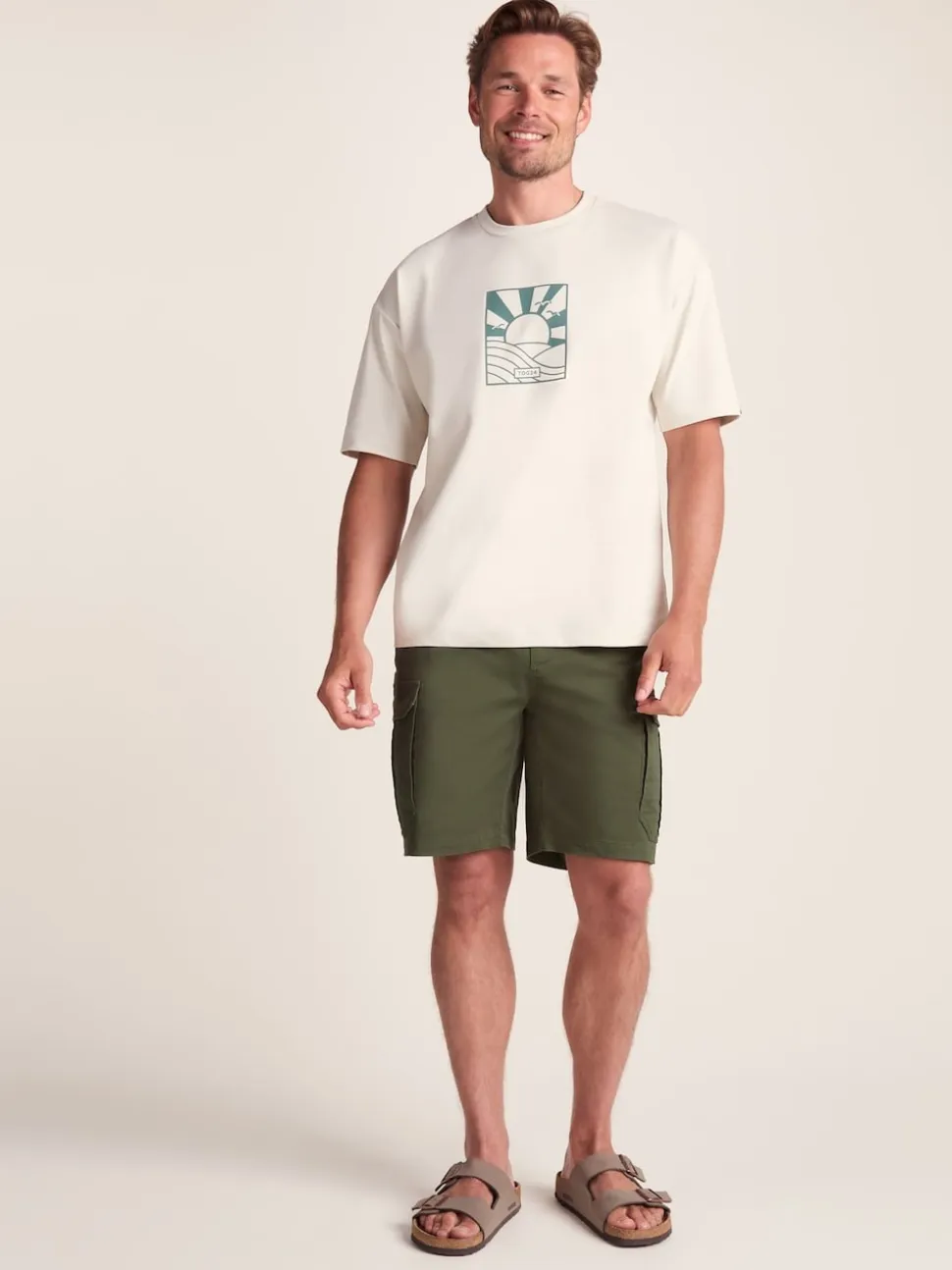 Tog 24 Green Mens Credo Cargo Shorts