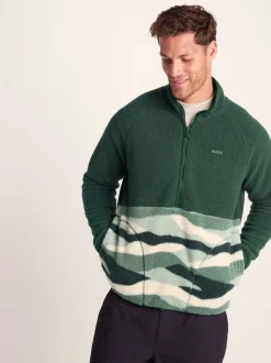 Tog 24 Green Mens Flaxley Sherpa Fleece