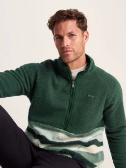 Tog 24 Green Mens Flaxley Sherpa Fleece