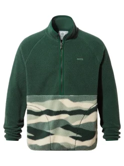 Tog 24 Green Mens Flaxley Sherpa Fleece