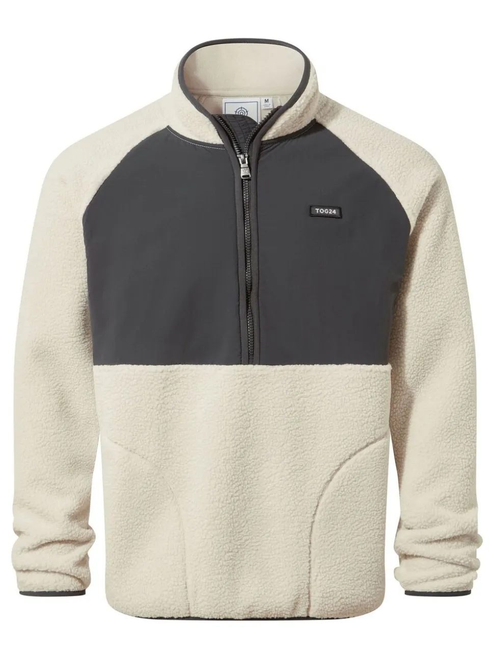 Tog 24 Grey Mens Eldon Sherpa Fleece