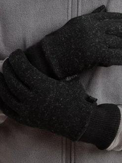Tog 24 Grey Storm Winter Knitlook Powerstretch Gloves