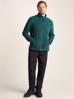 Tog 24 Peacock Green Mens Revive Fleece Black Jacket