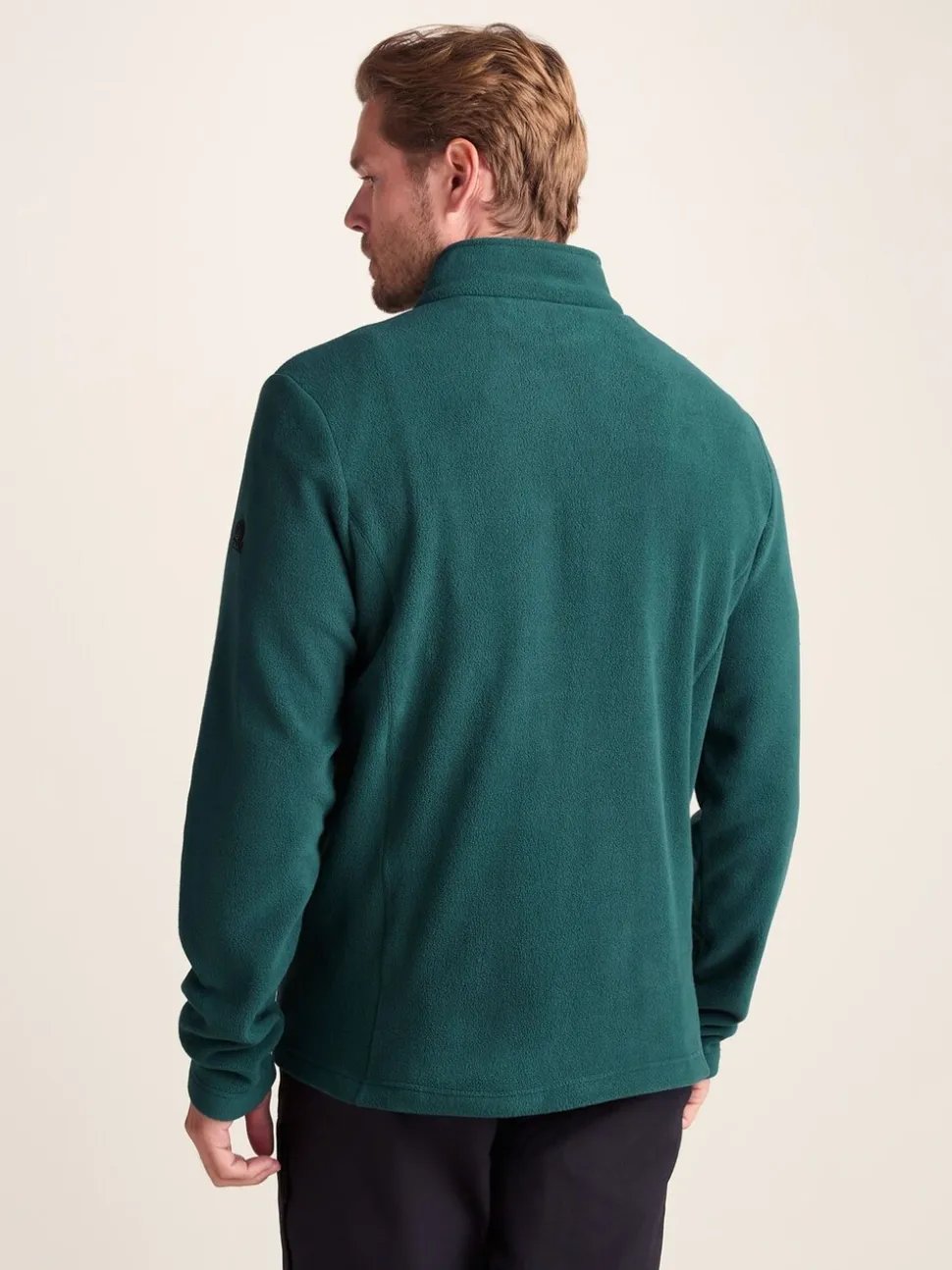 Tog 24 Peacock Green Mens Revive Fleece Black Jacket