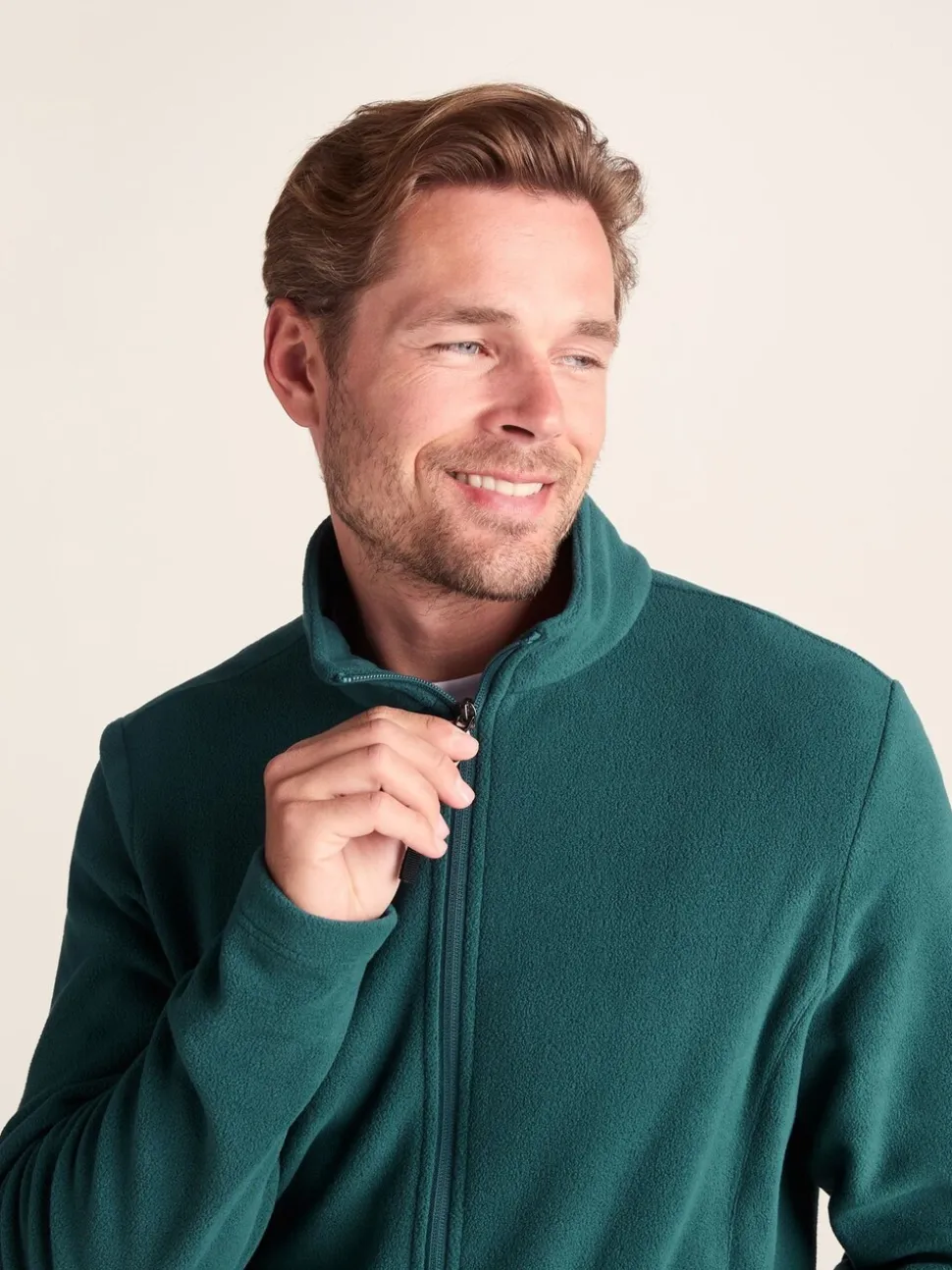 Tog 24 Peacock Green Mens Revive Fleece Black Jacket