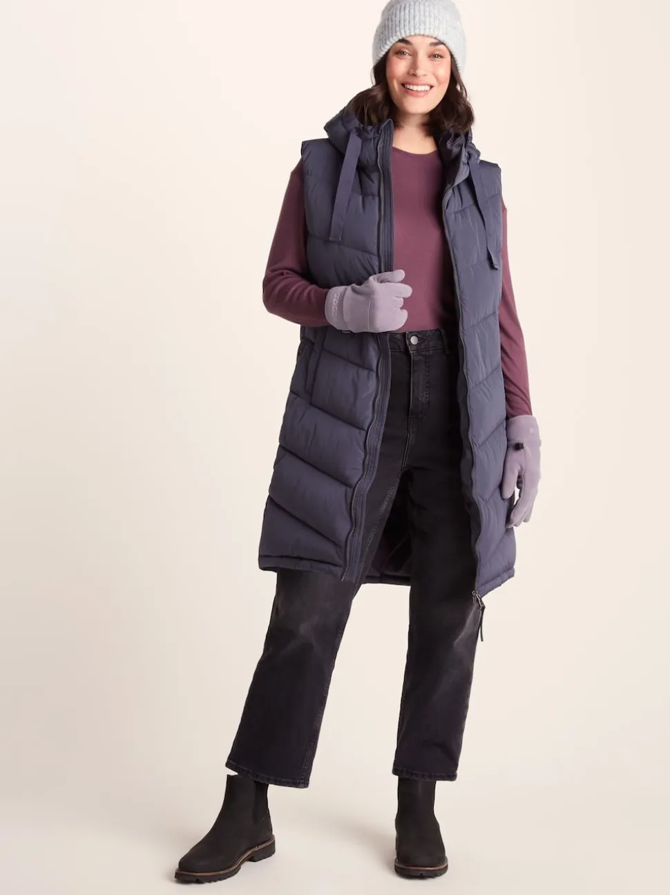 Tog 24 Purple Stride Microfleece Gloves