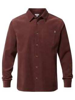 Tog 24 Red Mens Lenny Long Sleeve Shirt