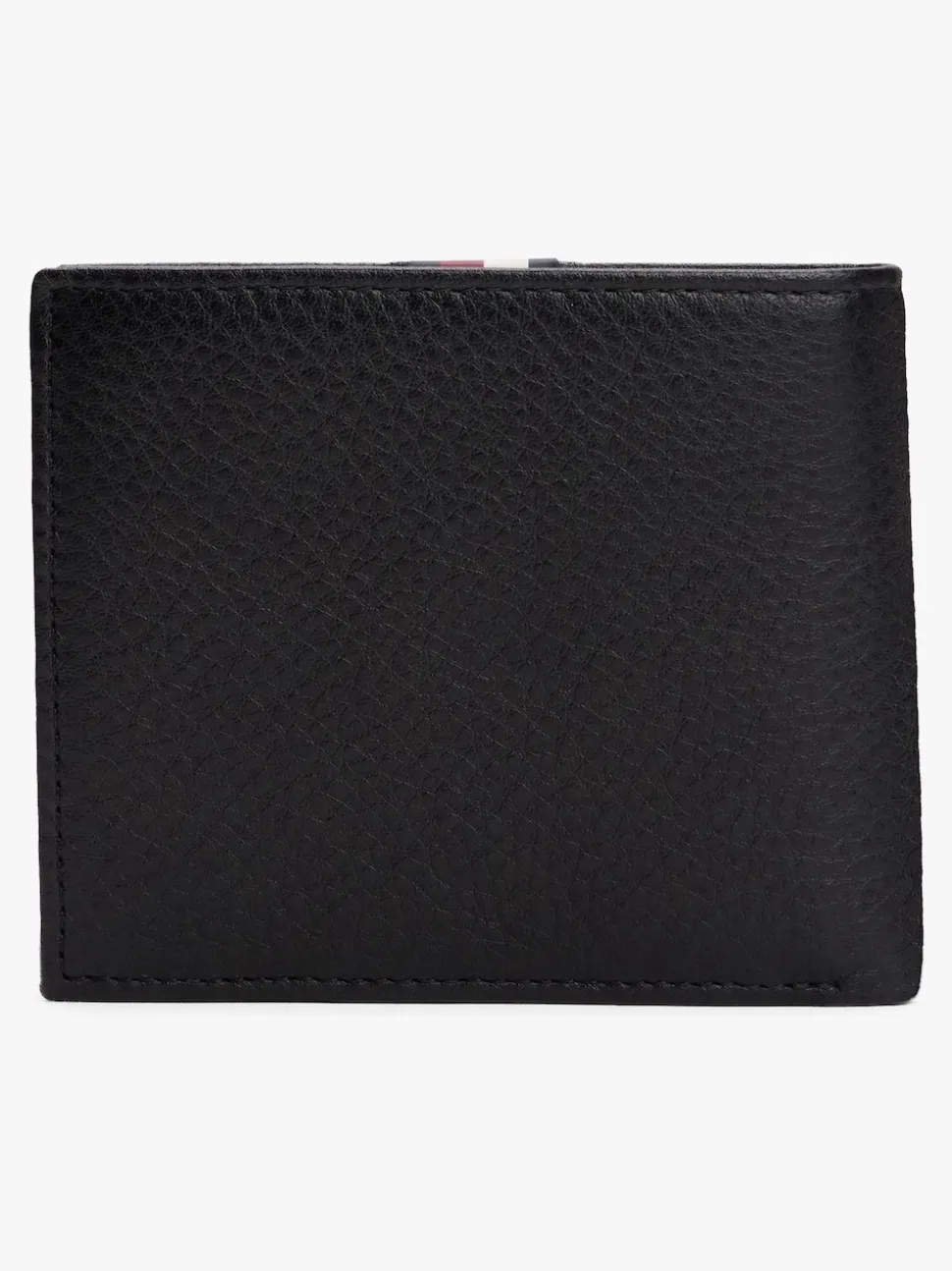 Tommy Hilfiger Black Business Corporate Card and Coin Leather Wallet
