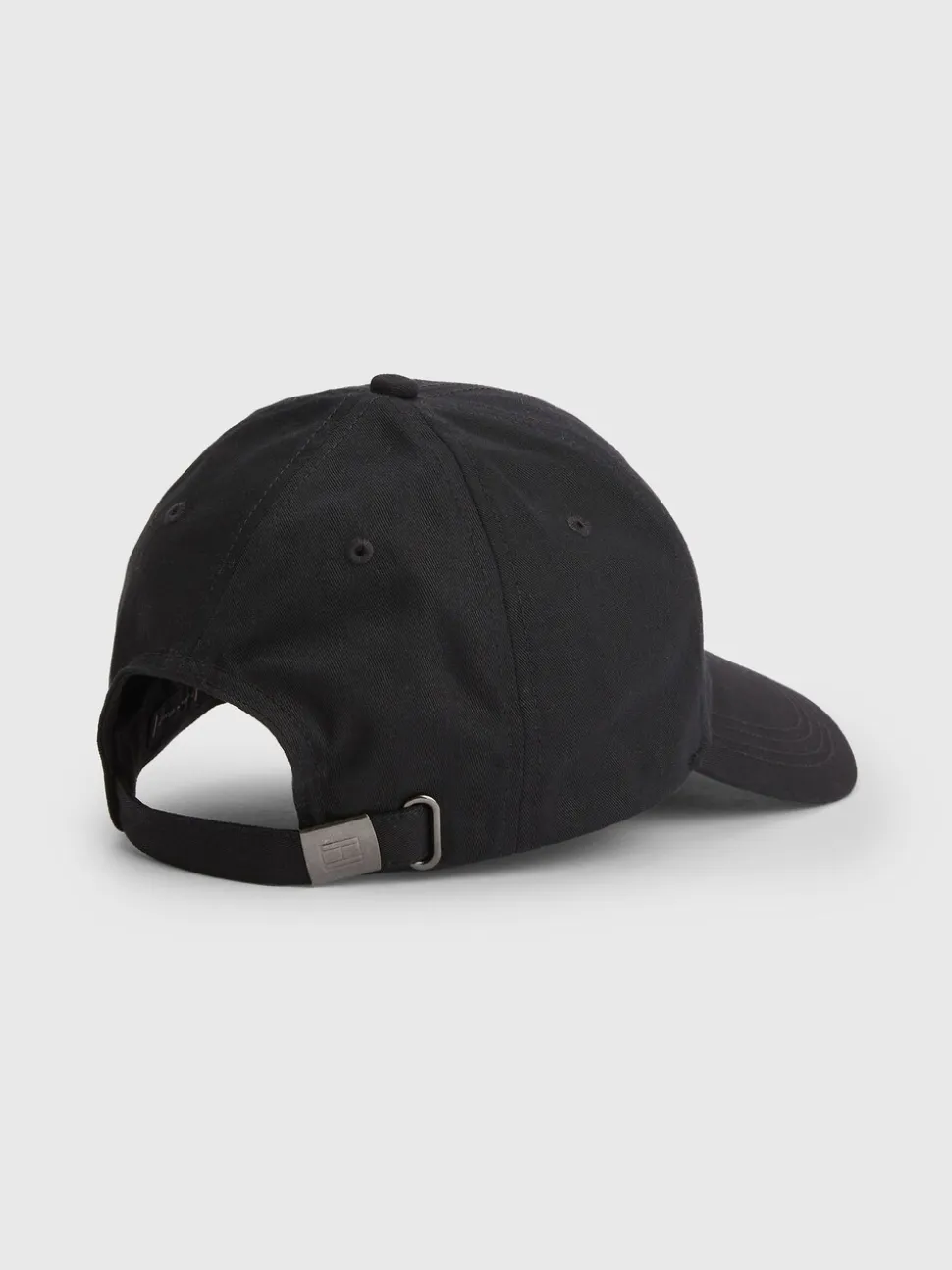 Tommy Hilfiger Black Classic Baseball 100% Cotton Cap